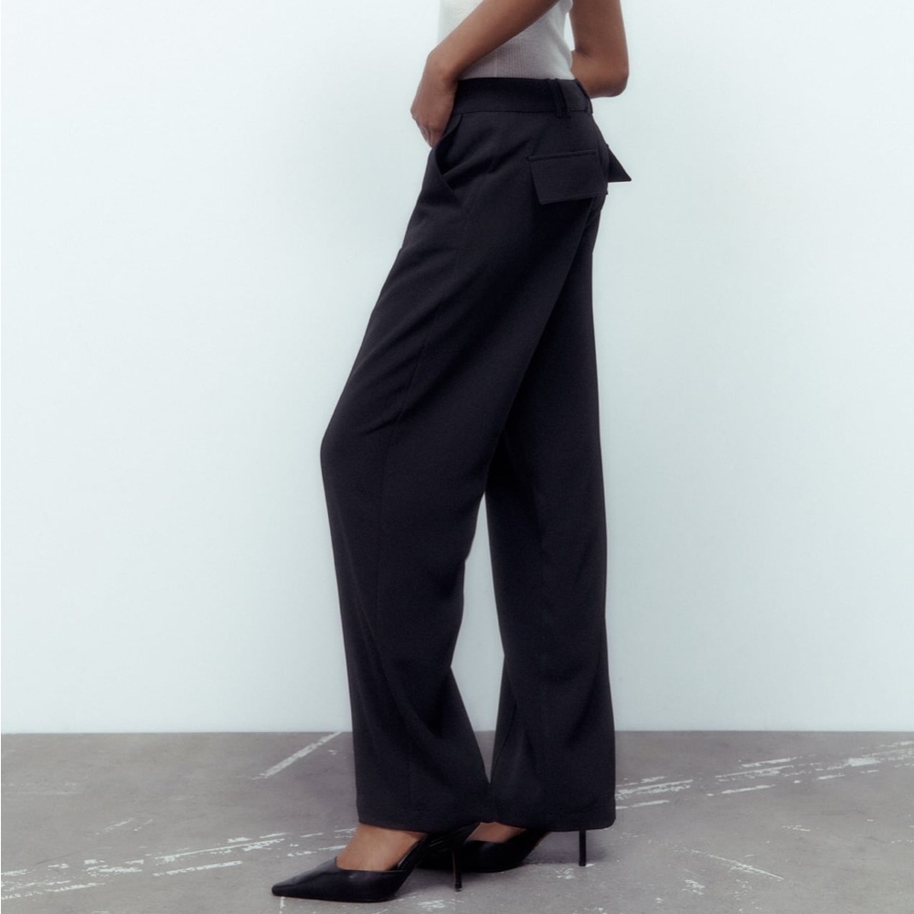 Zara straight leg cargos